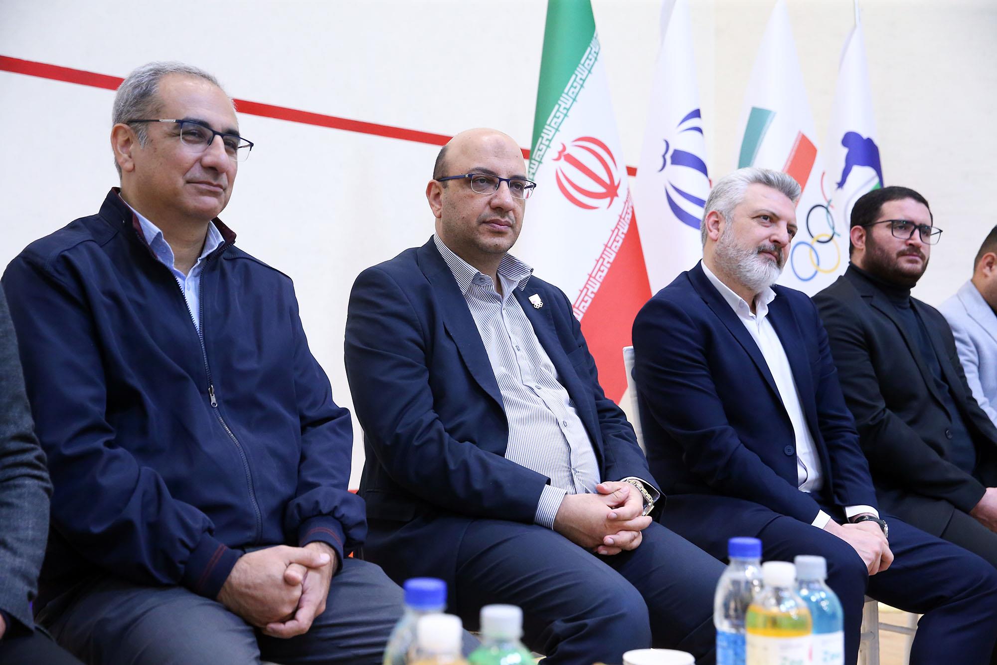 بازدید دبیرکل کمیته ملی المپیک از اردو اسکواش 21