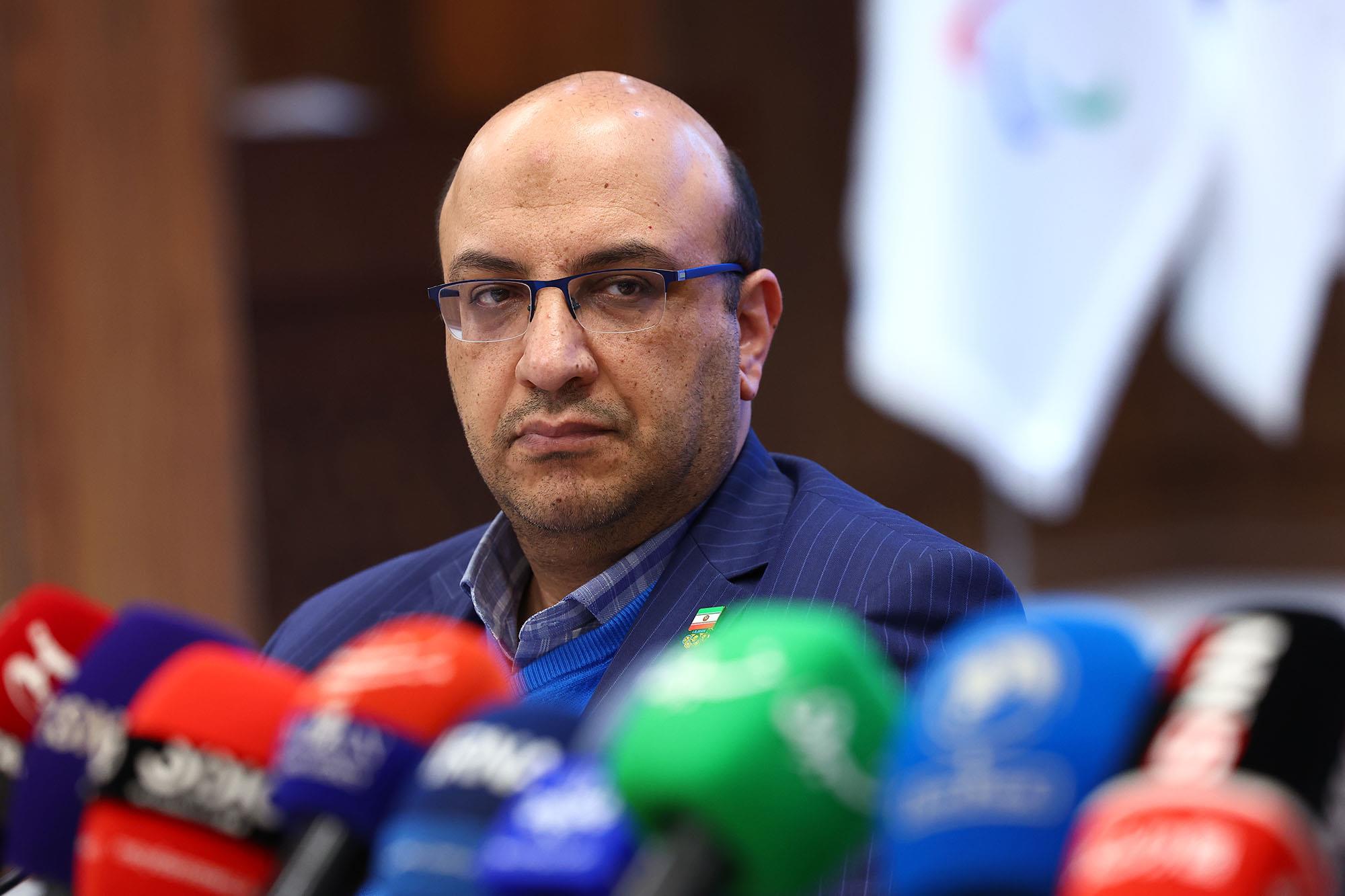 کنفرانس مطبوعاتی عضویت ثریا آقایی در کمیته بین المللی المپیک 19