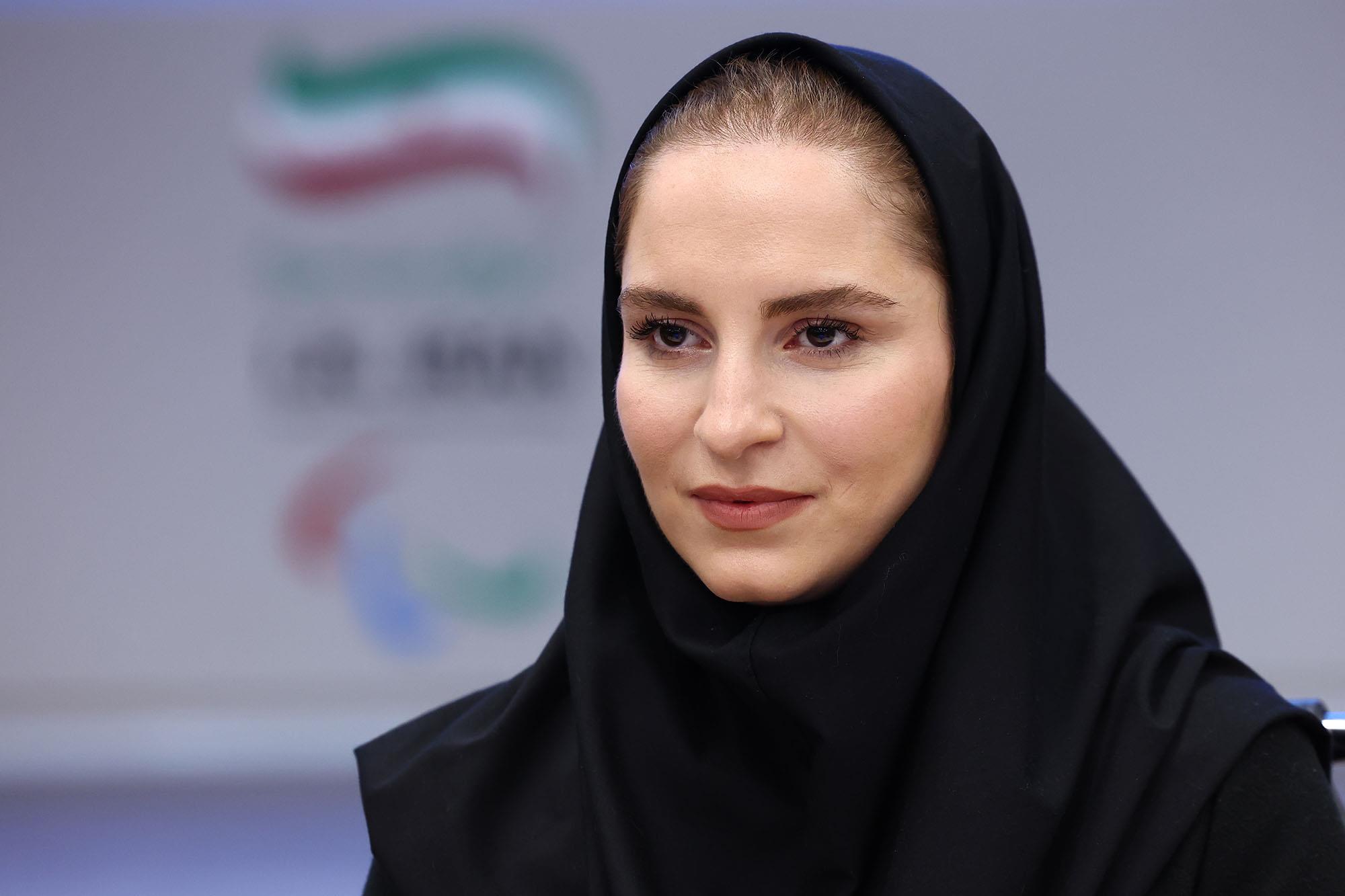 کنفرانس مطبوعاتی عضویت ثریا آقایی در کمیته بین المللی المپیک 26