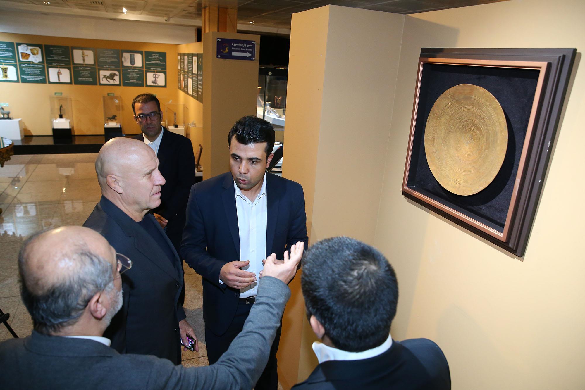 دیدار ریاست کمیته ملی المپیک با نایب رییس فدراسیون جهانی کشتی 3