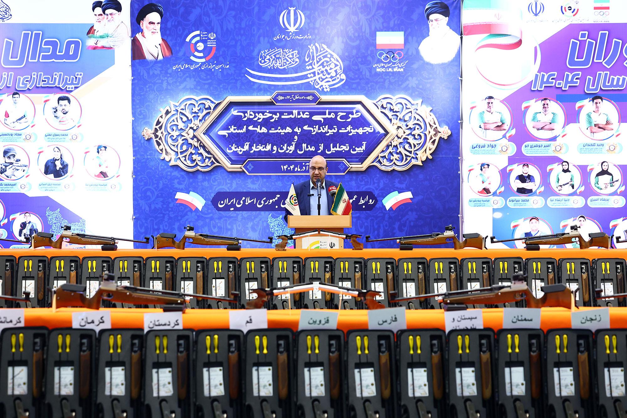 مراسم تقدیر از مدال آوران تیراندازی کشور 4