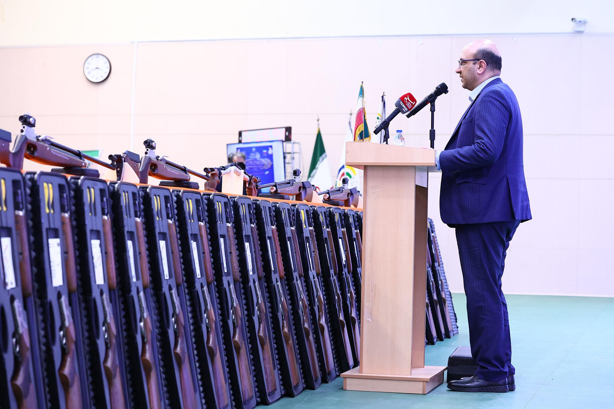 مراسم تقدیر از مدال آوران تیراندازی کشور 6