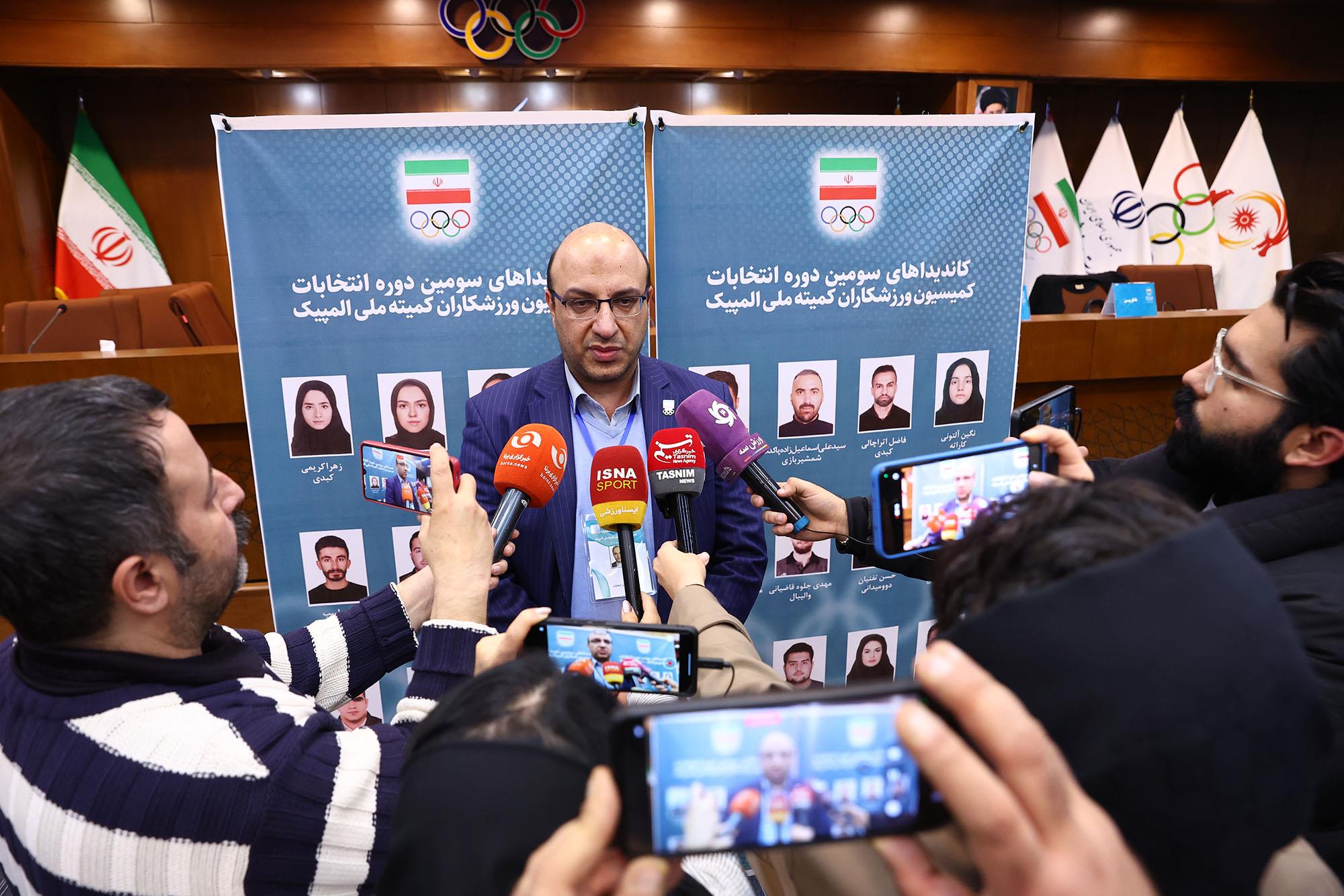 انتخابات کمیسیون ورزشکاران کمیته ملی المپیک 12