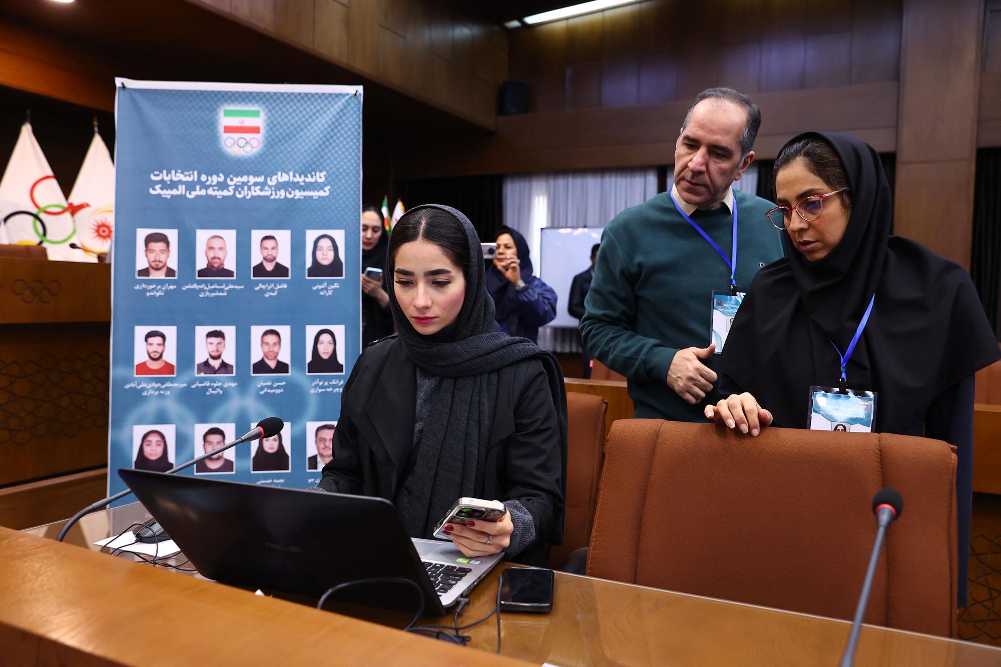 انتخابات کمیسیون ورزشکاران کمیته ملی المپیک 26