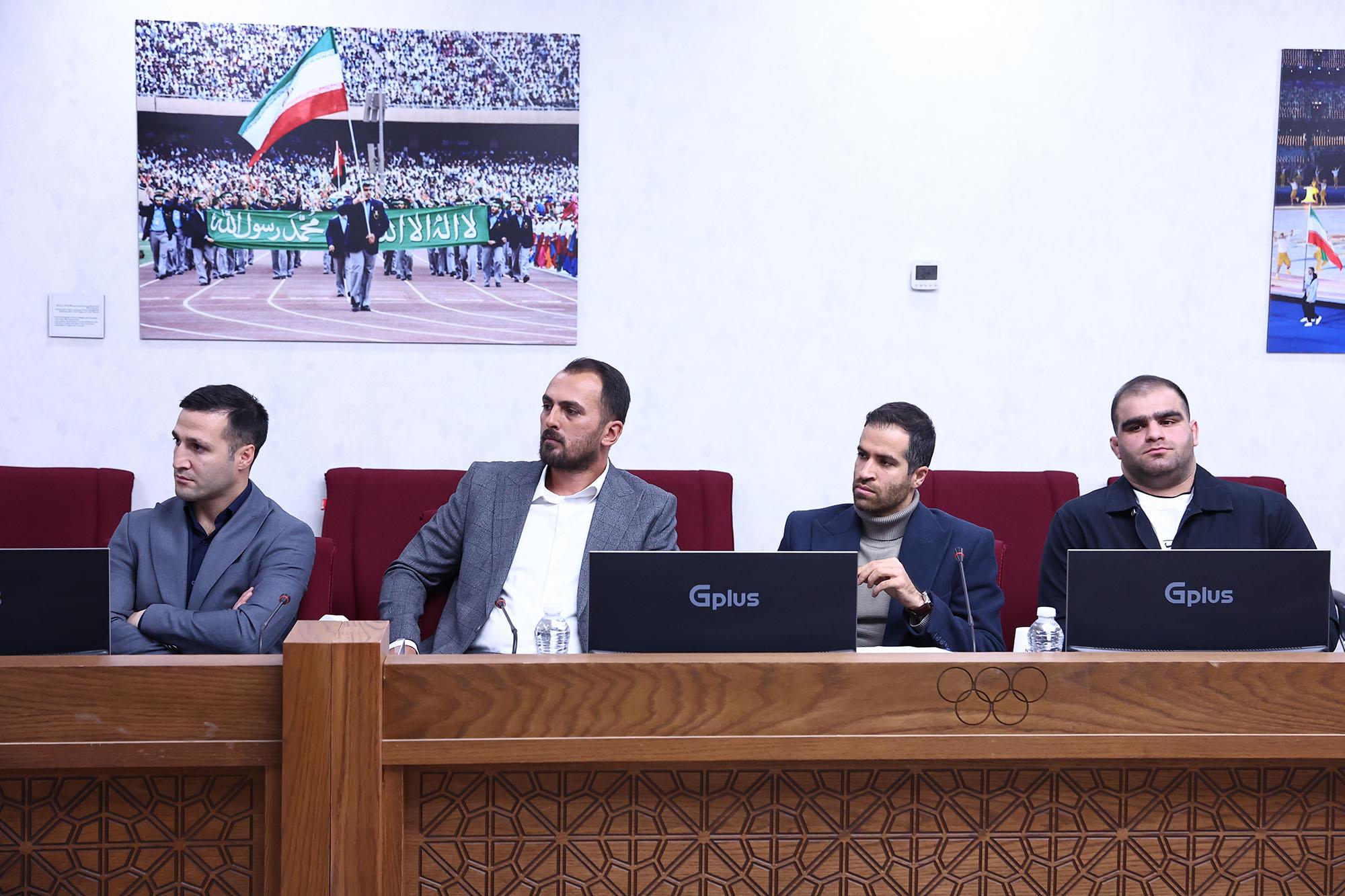 اولین جلسه کمیسیون ورزشکاران کمیته ملی المپیک 34