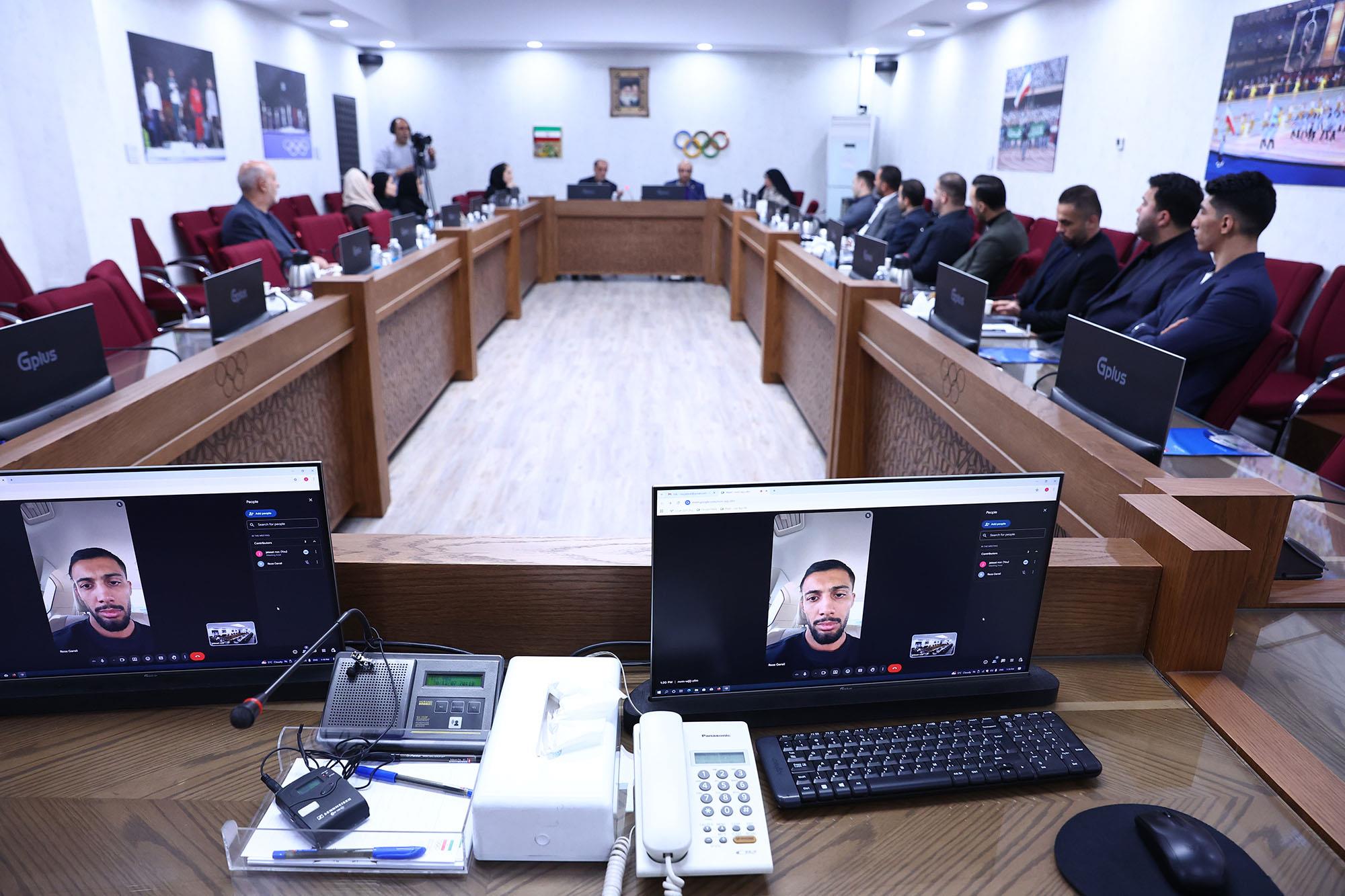 اولین جلسه کمیسیون ورزشکاران کمیته ملی المپیک 35