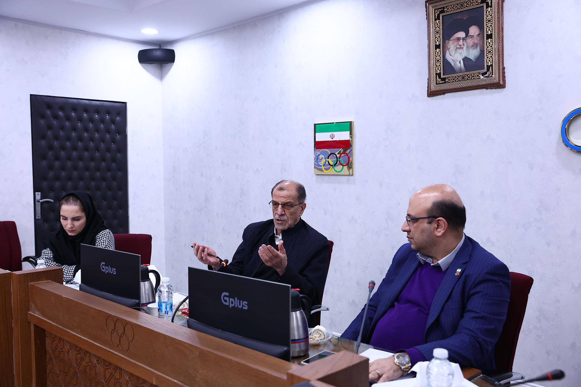 اولین جلسه کمیسیون ورزشکاران کمیته ملی المپیک 36