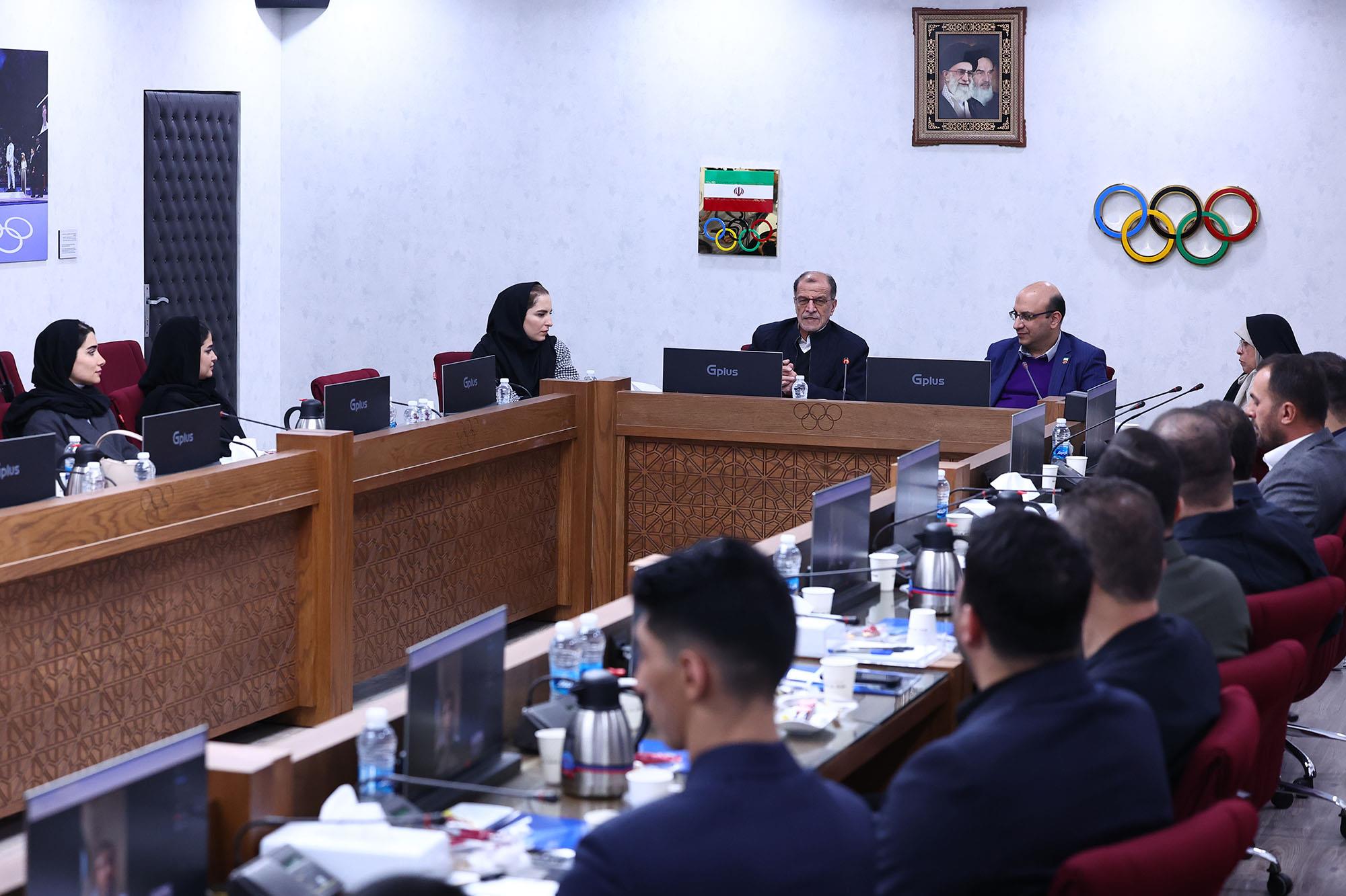 اولین جلسه کمیسیون ورزشکاران کمیته ملی المپیک 40