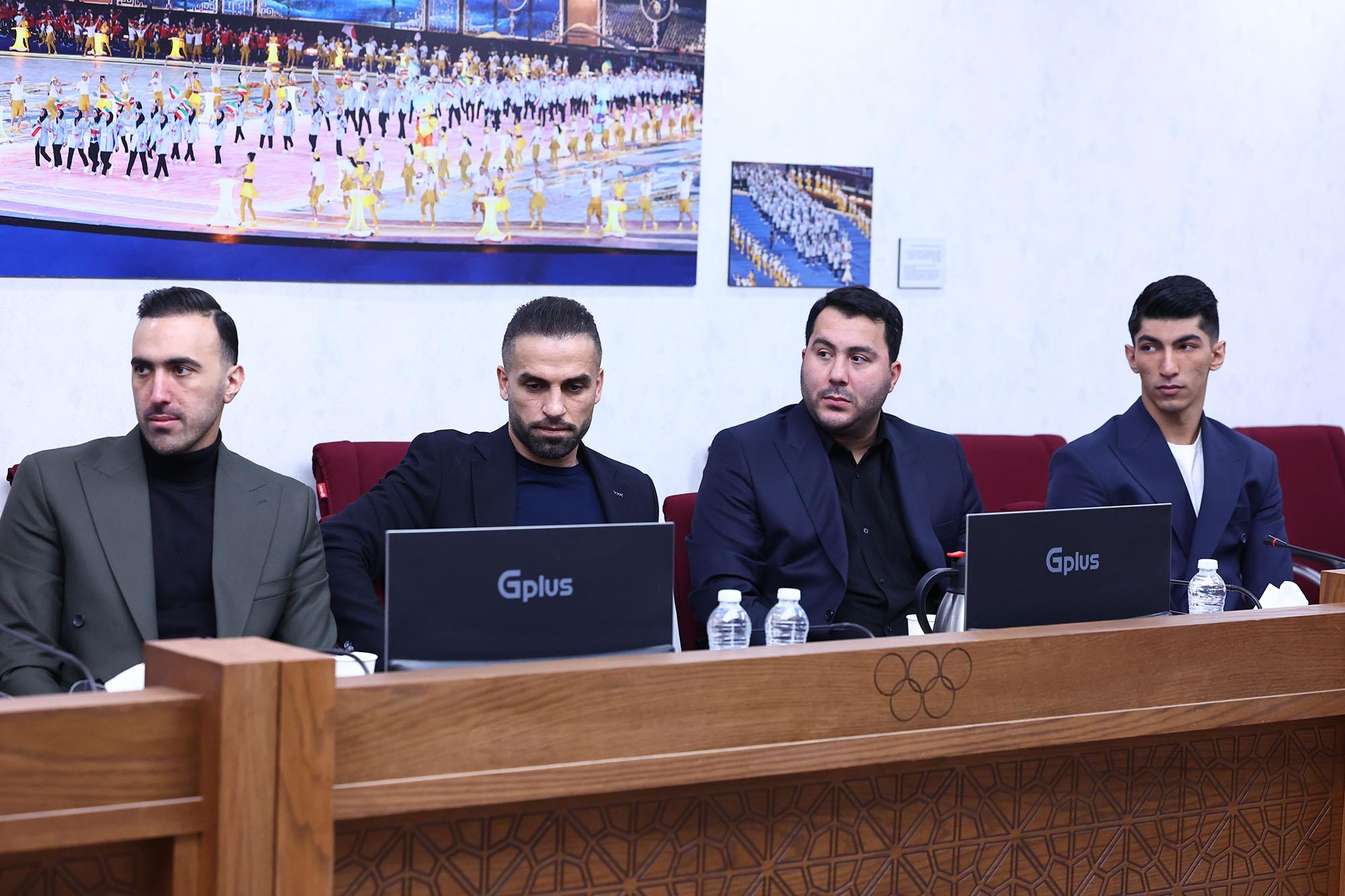 اولین جلسه کمیسیون ورزشکاران کمیته ملی المپیک 48
