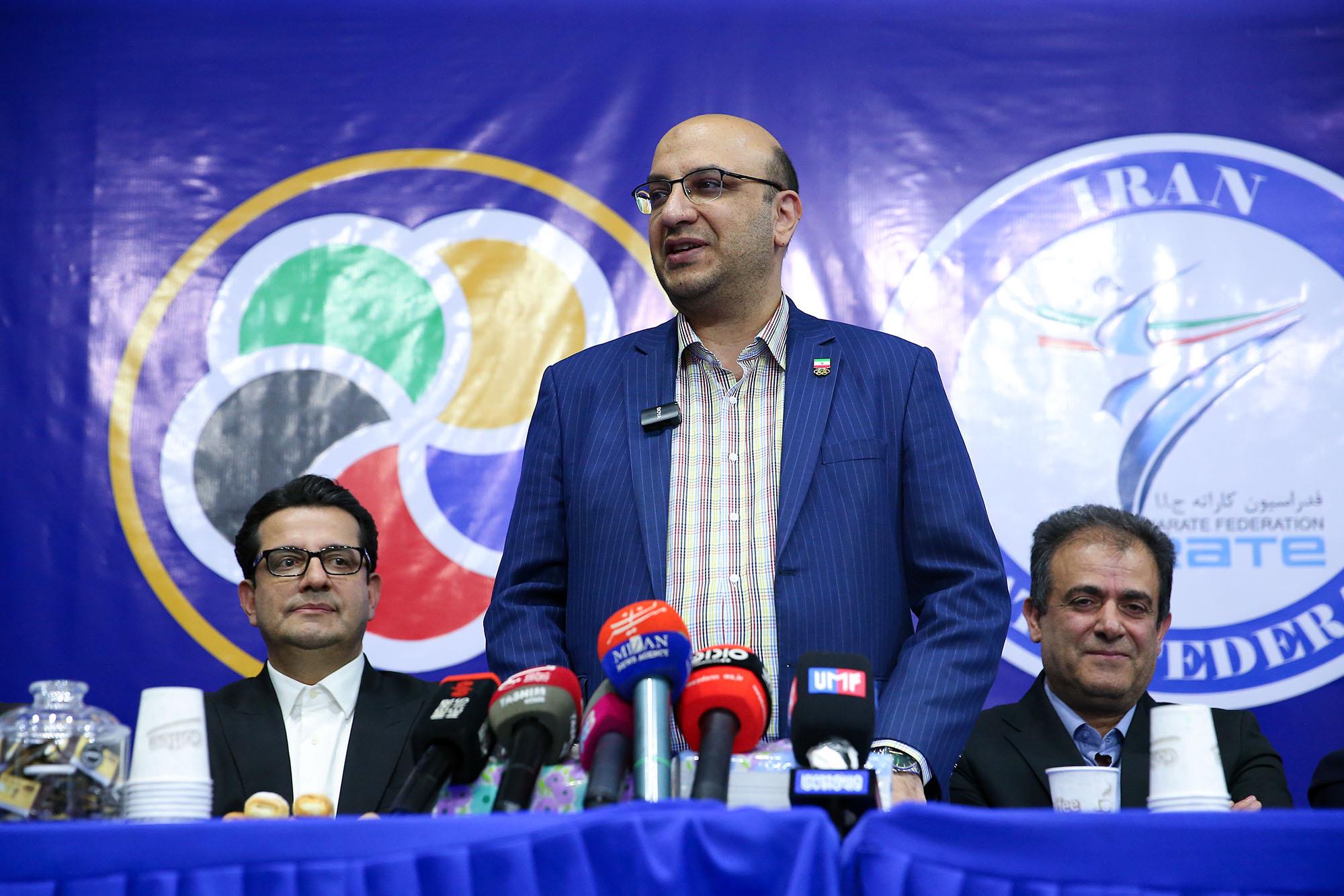 بازدید دبیرکل کمیته ملی المپیک از اردو تکواندو،کوراش و کاراته 17