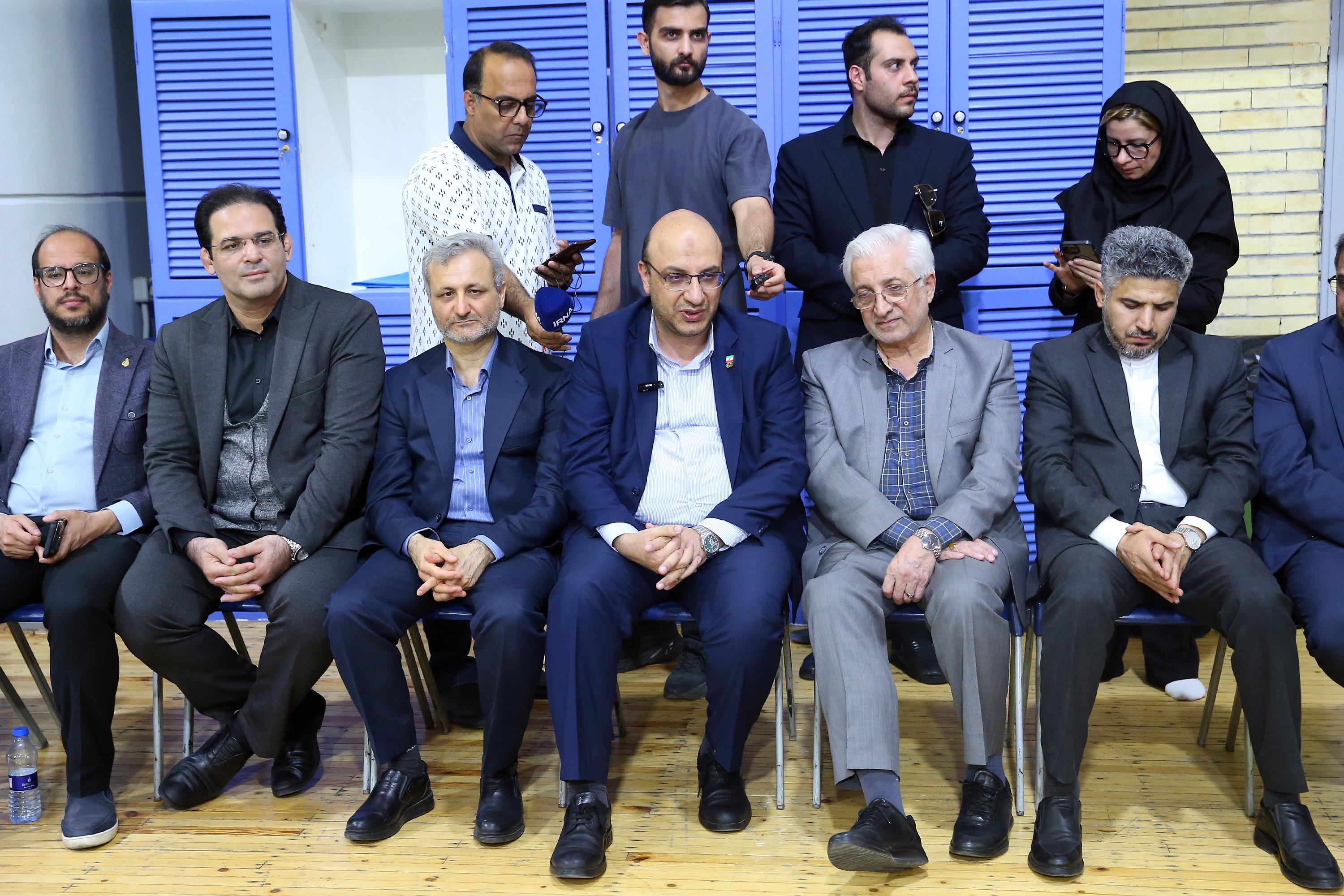بازدید دبیرکل کمیته ملی المپیک از اردو تکواندو،کوراش و کاراته 37