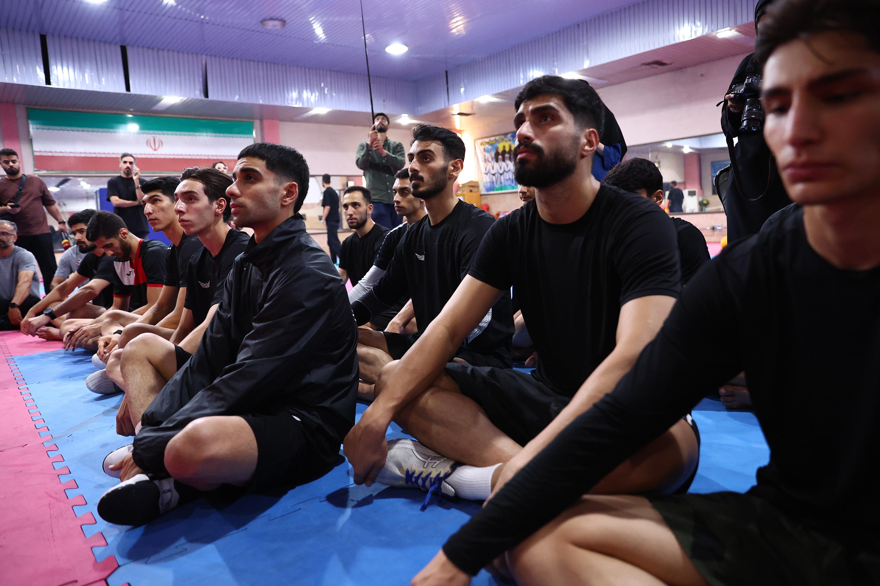 بازدید دبیرکل کمیته ملی المپیک از اردو تکواندو،کوراش و کاراته 46