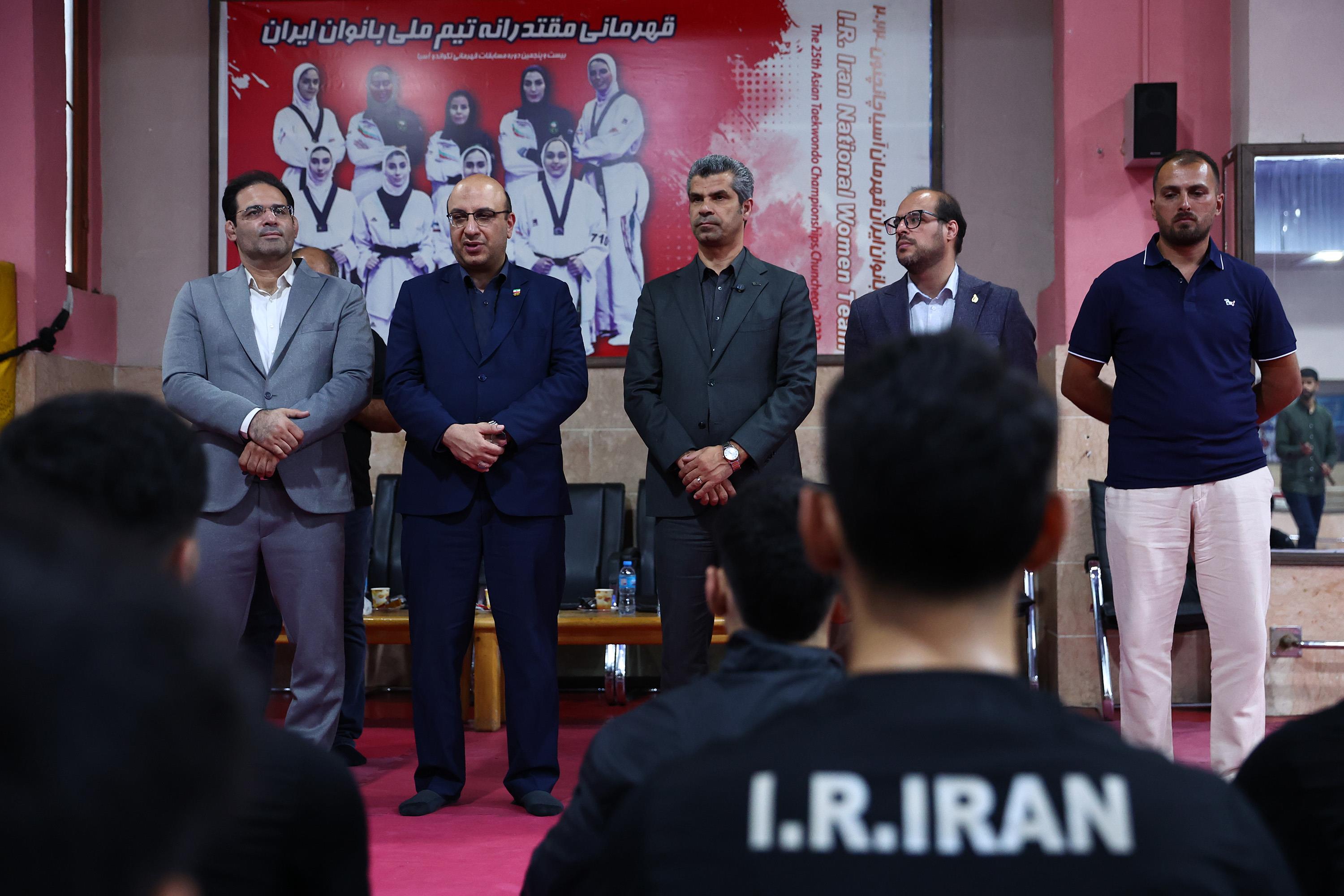 بازدید دبیرکل کمیته ملی المپیک از اردو تکواندو،کوراش و کاراته 57
