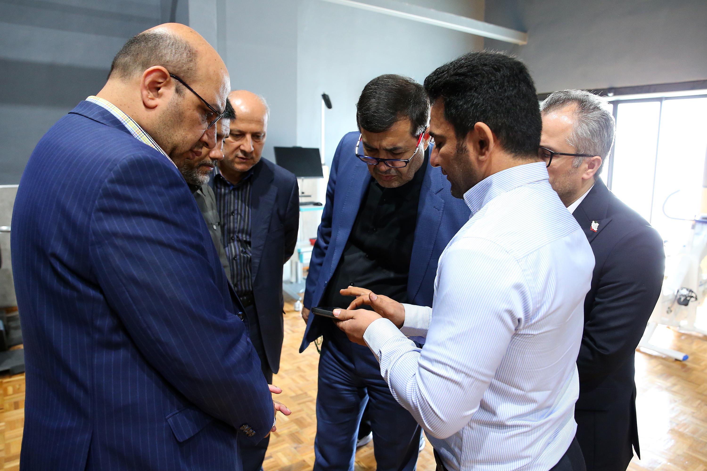 بازدید دبیرکل کمیته ملی المپیک از اردو والیبال و کشتی 13