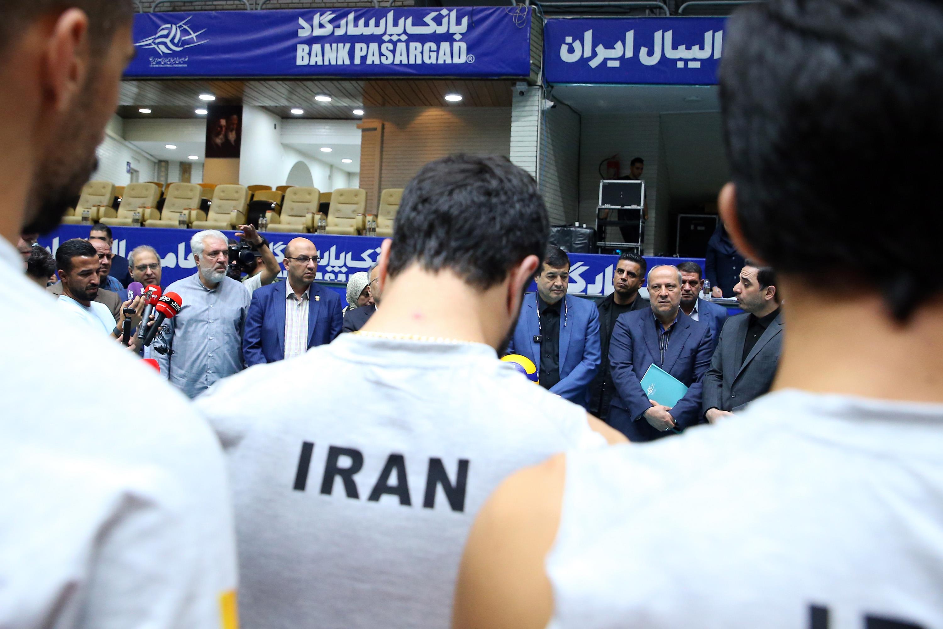 بازدید دبیرکل کمیته ملی المپیک از اردو والیبال و کشتی 27