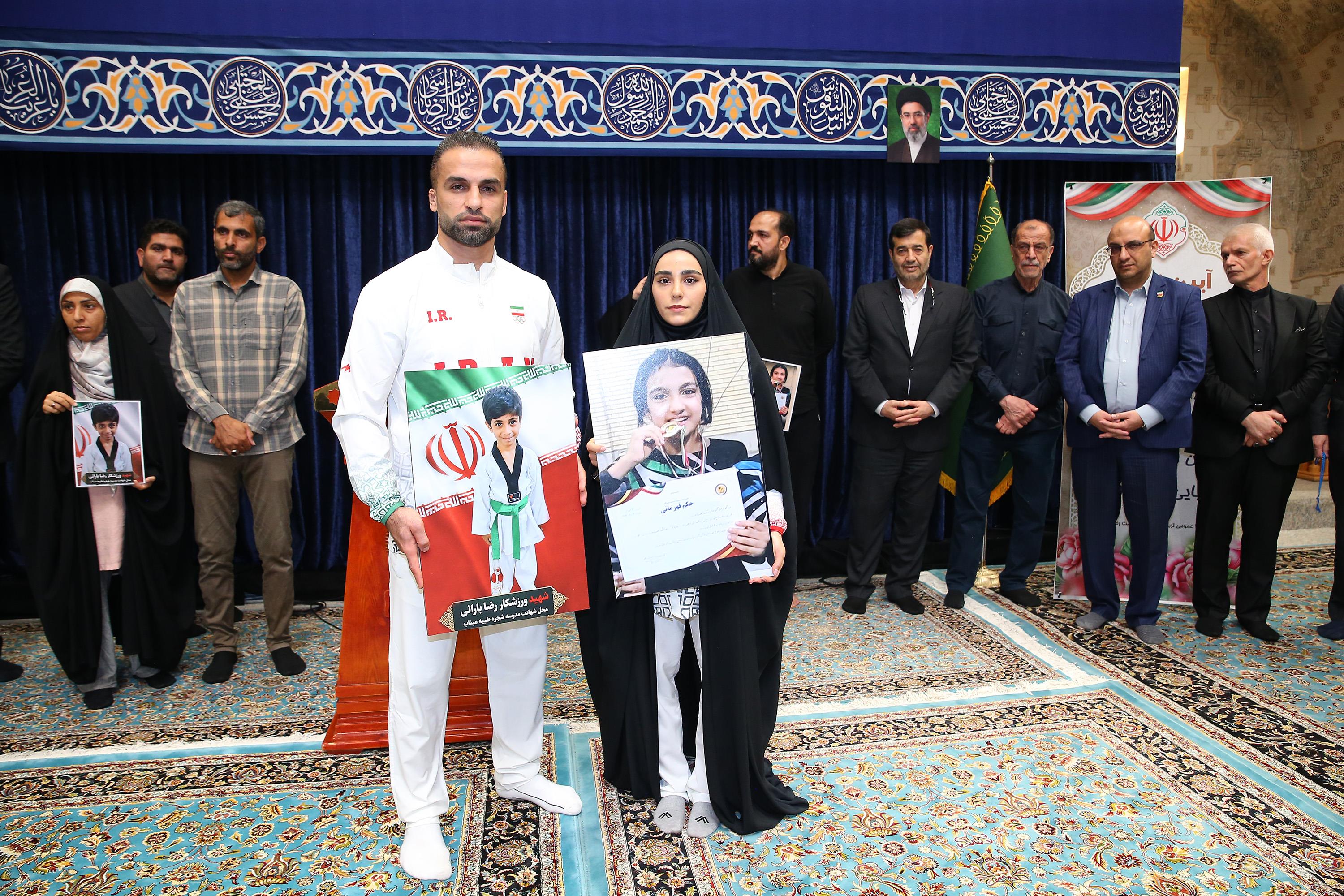 مراسم اعطا پرچم و بدرقه پرچمداران اعزامی به بازیهای آسیایی آیچی ناگویا 1