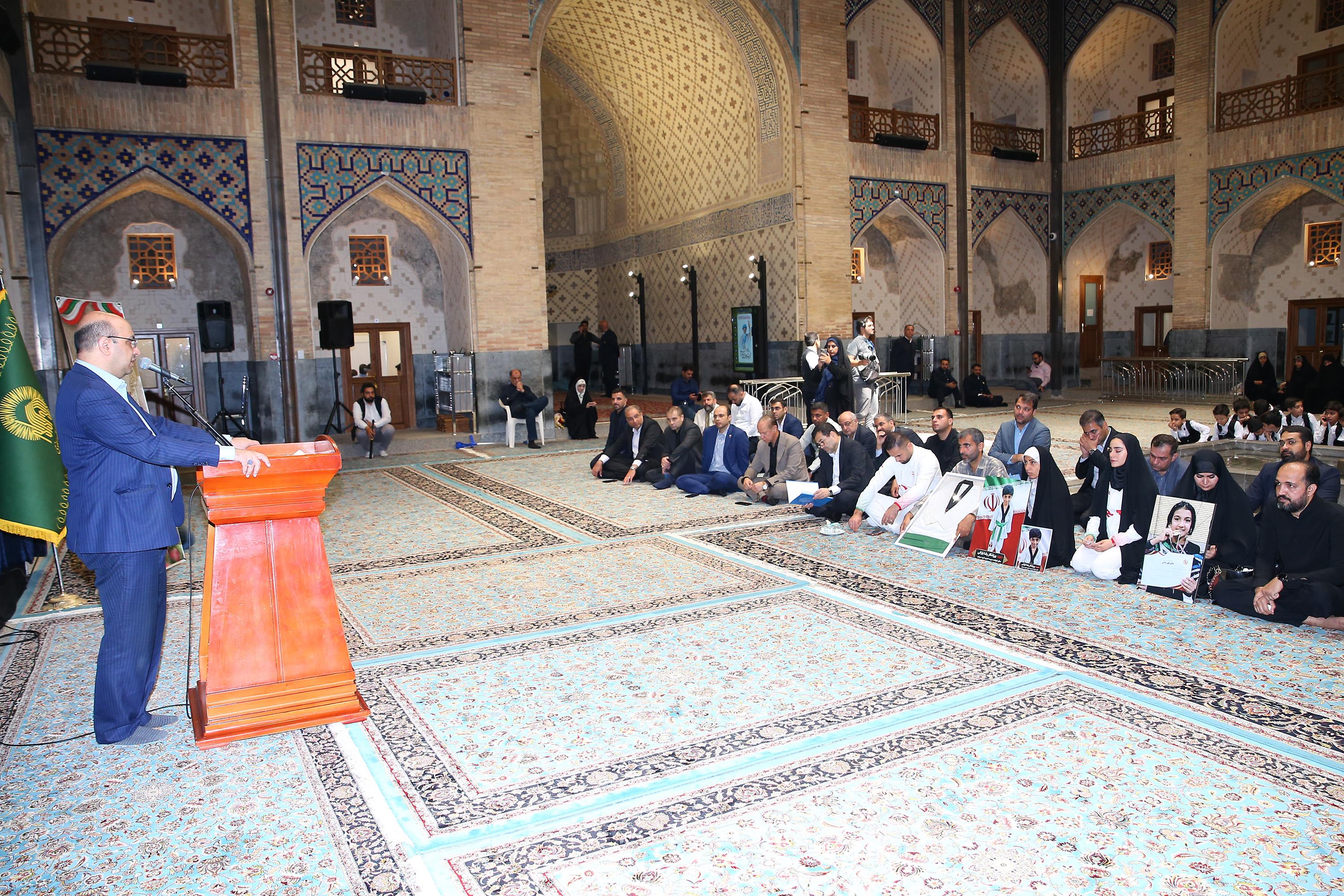 مراسم اعطا پرچم و بدرقه پرچمداران اعزامی به بازیهای آسیایی آیچی ناگویا 10