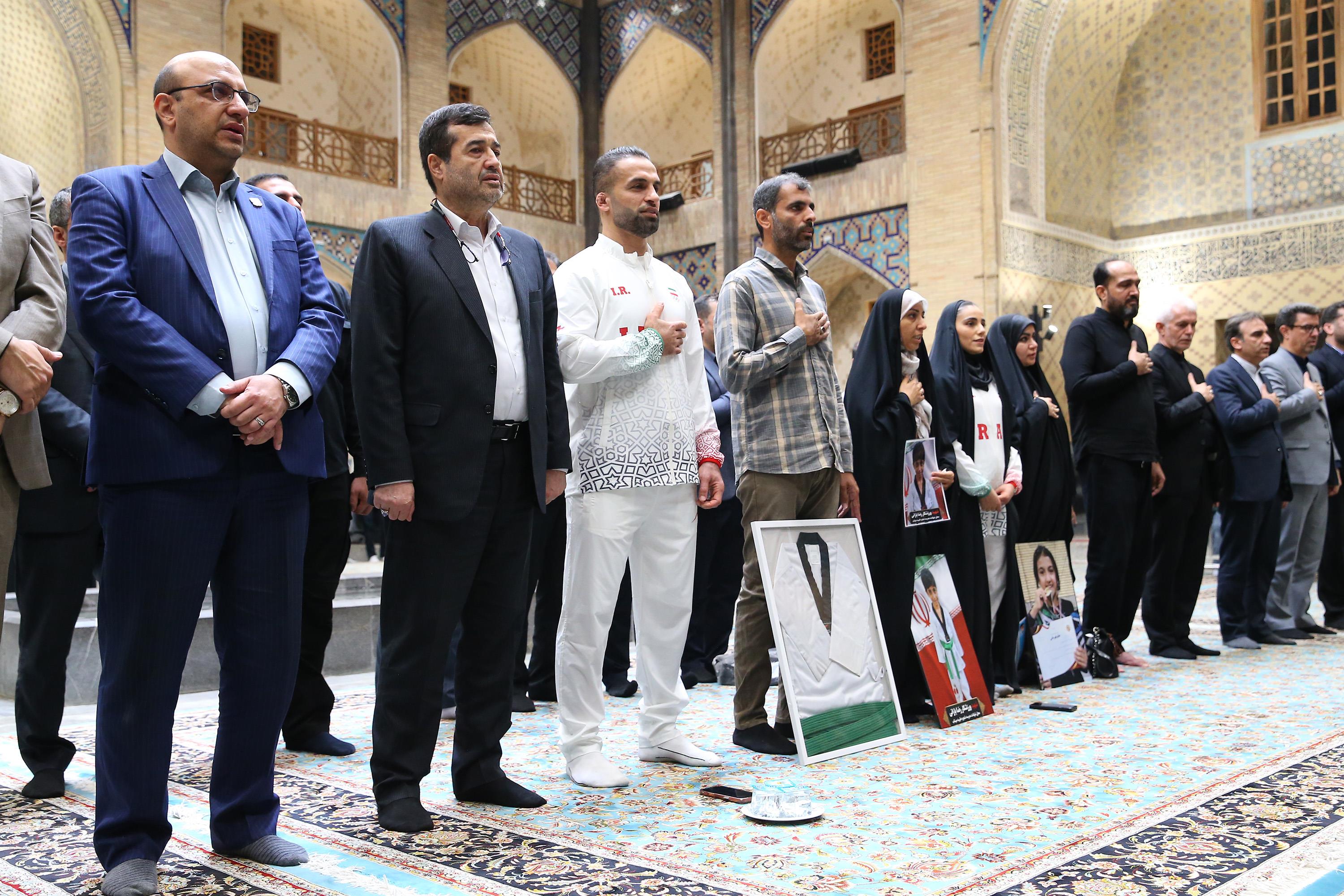 مراسم اعطا پرچم و بدرقه پرچمداران اعزامی به بازیهای آسیایی آیچی ناگویا 12
