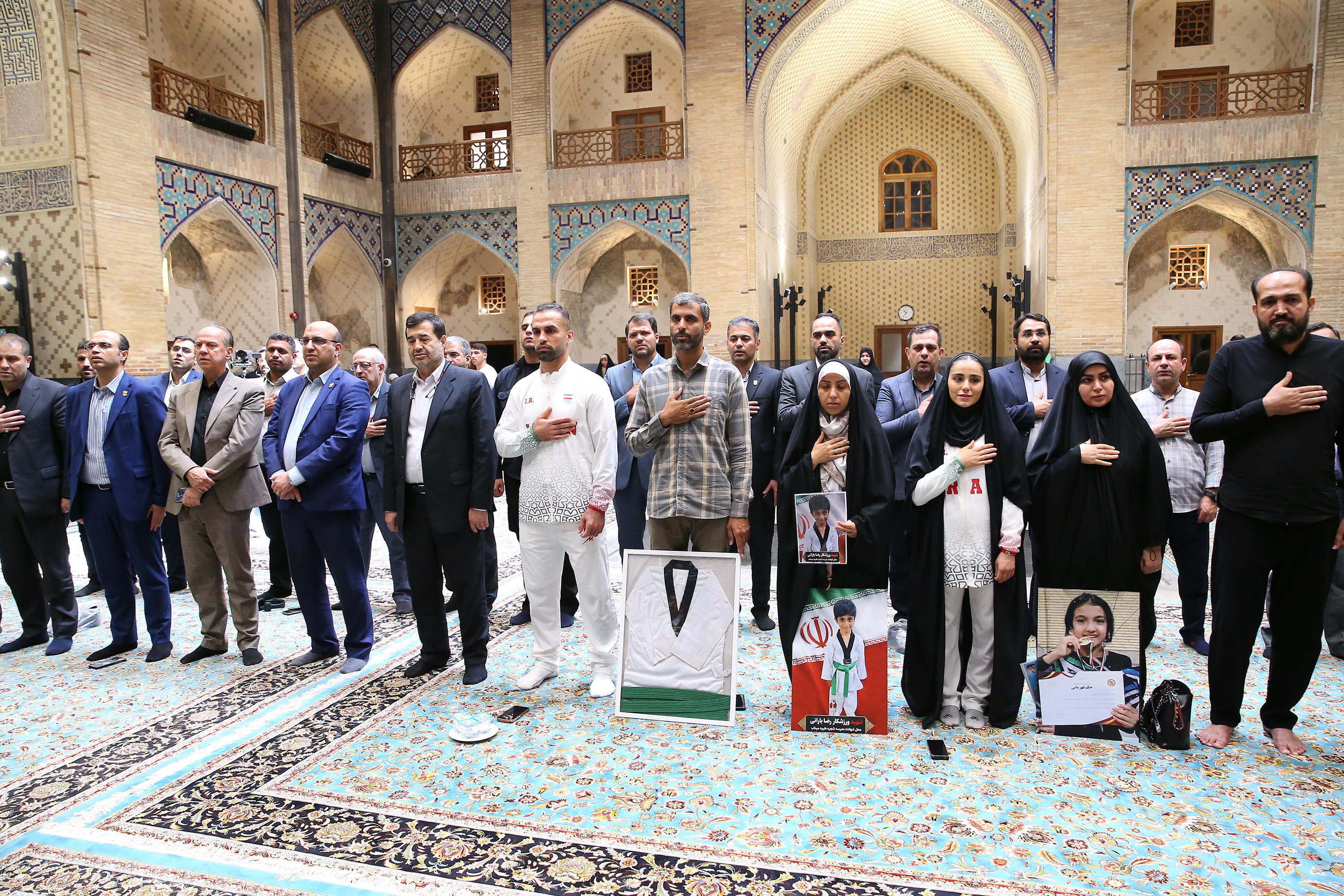 مراسم اعطا پرچم و بدرقه پرچمداران اعزامی به بازیهای آسیایی آیچی ناگویا 15