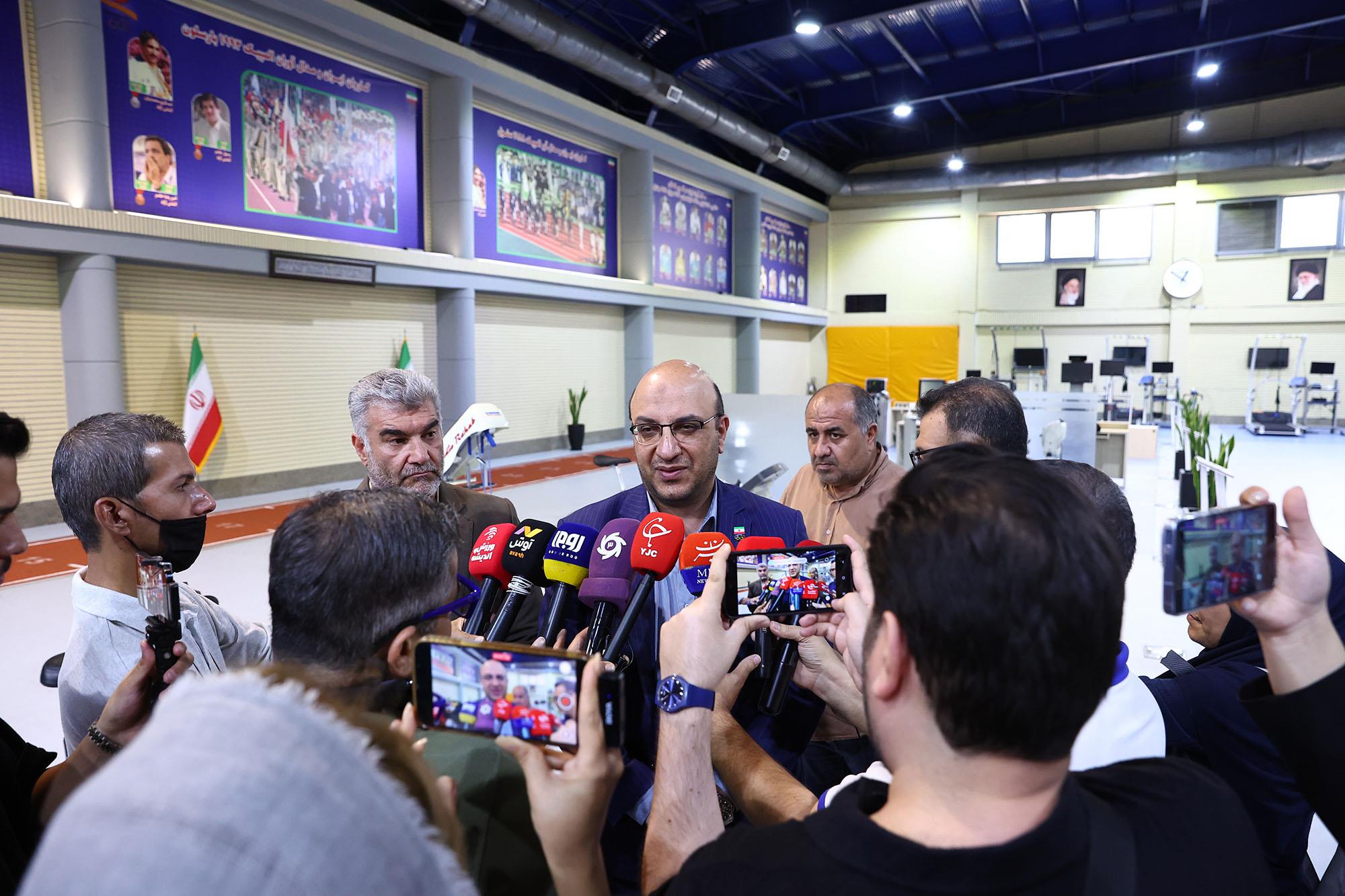 بازدید دبیرکل کمیته ملی المپیک از اردو MMA 1