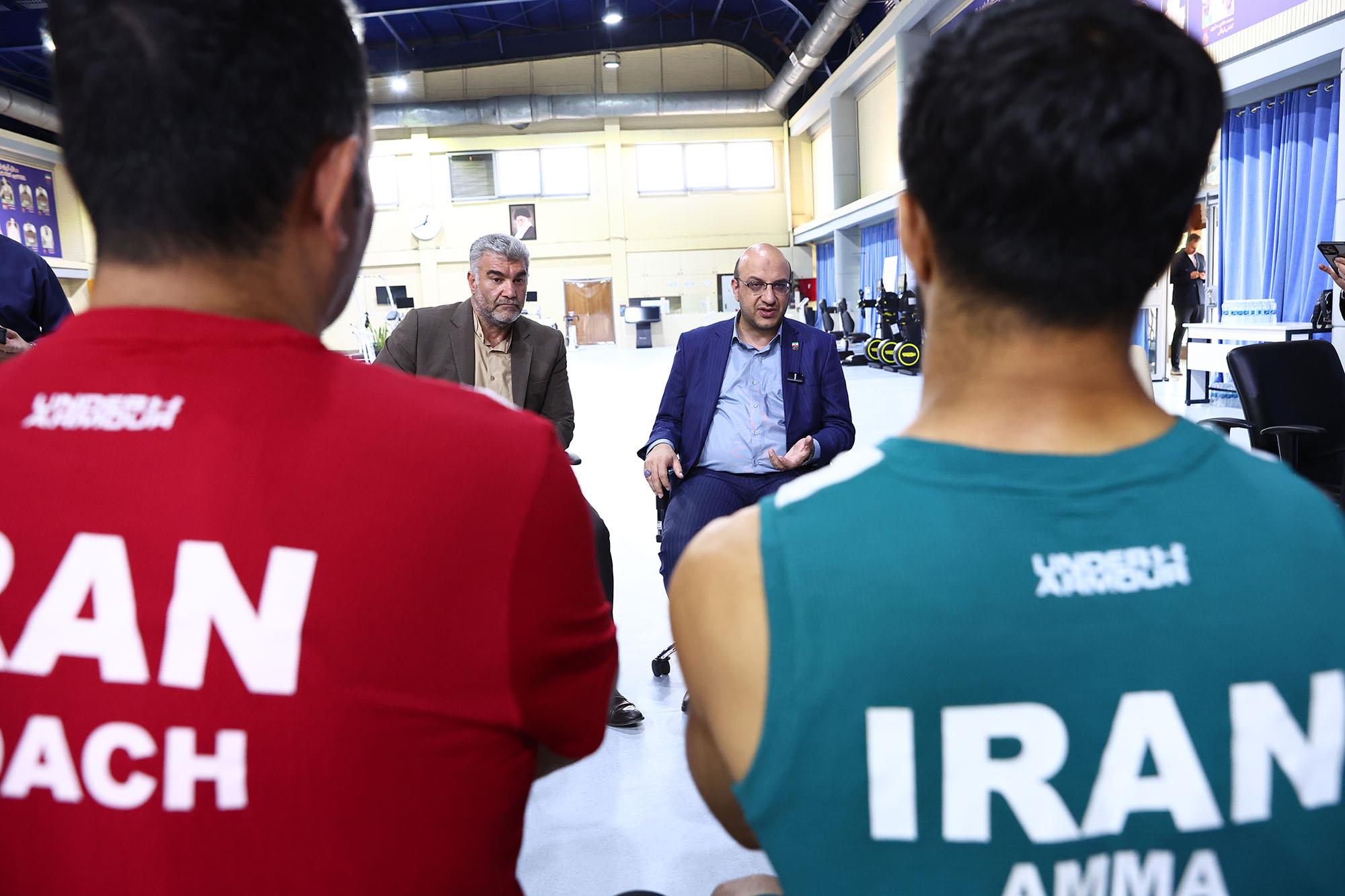 بازدید دبیرکل کمیته ملی المپیک از اردو MMA 5