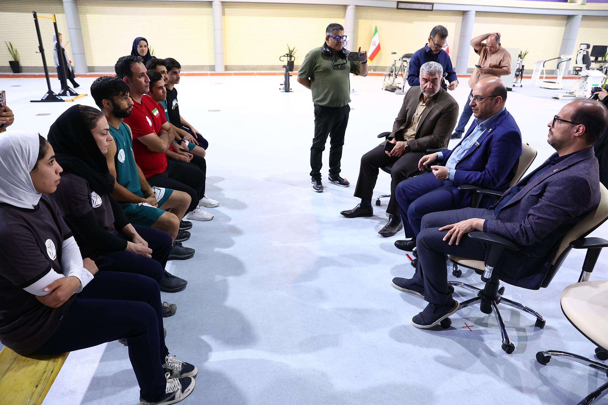 بازدید دبیرکل کمیته ملی المپیک از اردو MMA 8