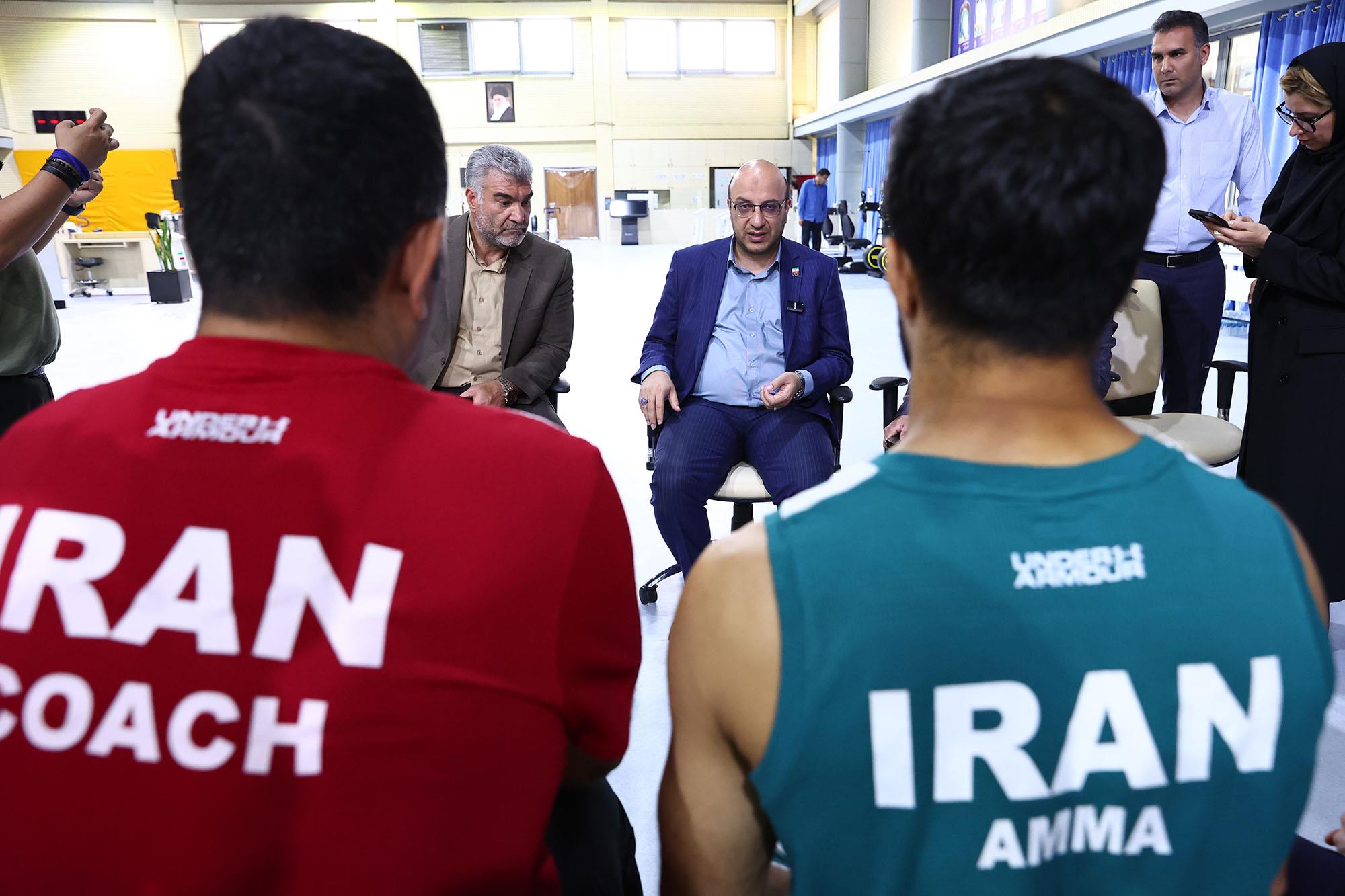 بازدید دبیرکل کمیته ملی المپیک از اردو MMA 10